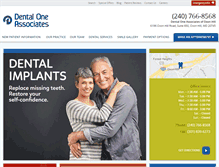 Tablet Screenshot of oxonhilldentistry.com